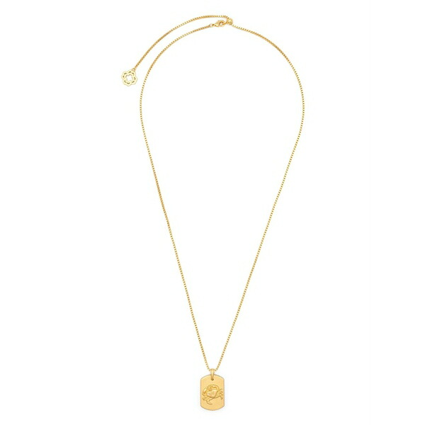 マージュ レディース ネックレス・チョーカー・ペンダントトップ アクセサリー Cancer zodiac-design necklace Gold｜asty 18,235円