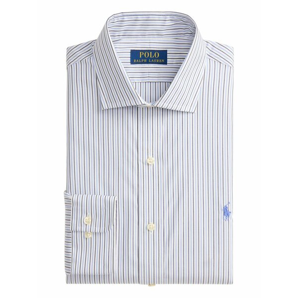ラルフローレン メンズ シャツ トップス Striped buttoned shirt White