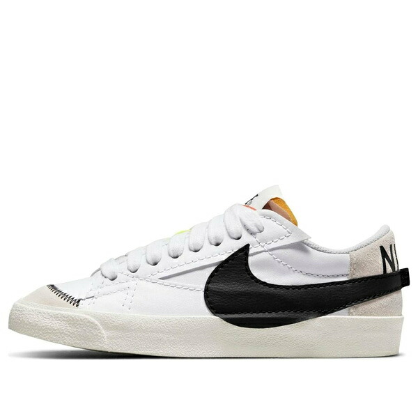 Nike ナイキ レディース スニーカー 【(WMNS) Nike Blazer Low Jumbo 'White Black' DQ1470-101】 サイズ US_7.5(24.5cm)｜asty