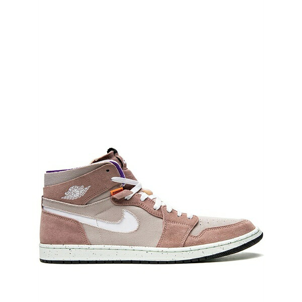ジョーダン メンズ スニーカー シューズ Air jordan 1 high zoom cmft "fossil stone" sneakers Brown|asty