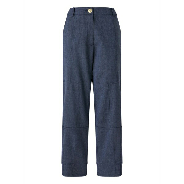 ピンコ レディース 心地好いズボン下 ボトムス Panelled-design trousers Blue