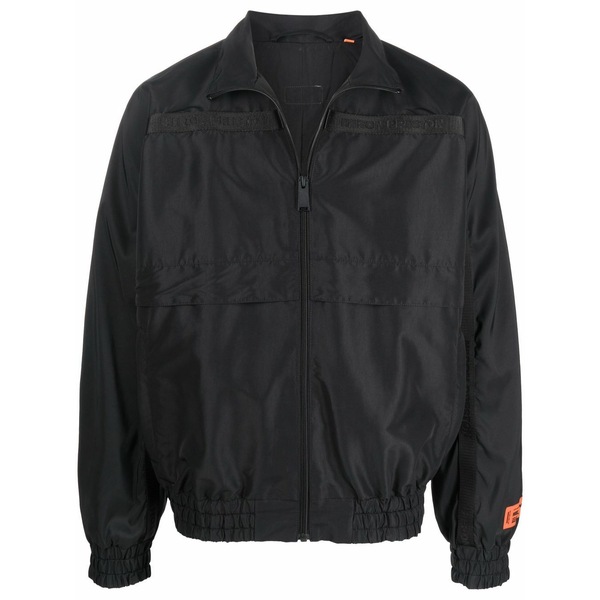 ヘロン プレストン メンズ ジャケット＆ブルゾン アウター Logo-patch bomber jacket Black｜asty 104,940円