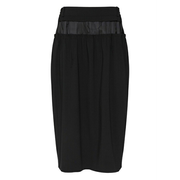 マルタンマルジェラ レディース スコート ボトムス Pencil MIDI skirt Black