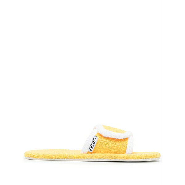 センソー レディース サンダル シューズ Iris slides Yellow コンフォートサンダル-靴-レディース靴