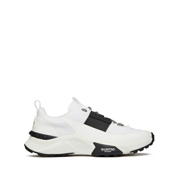 ヴァレンティノ ガラヴァーニ メンズ スニーカー シューズ True act panelled sneakers White
