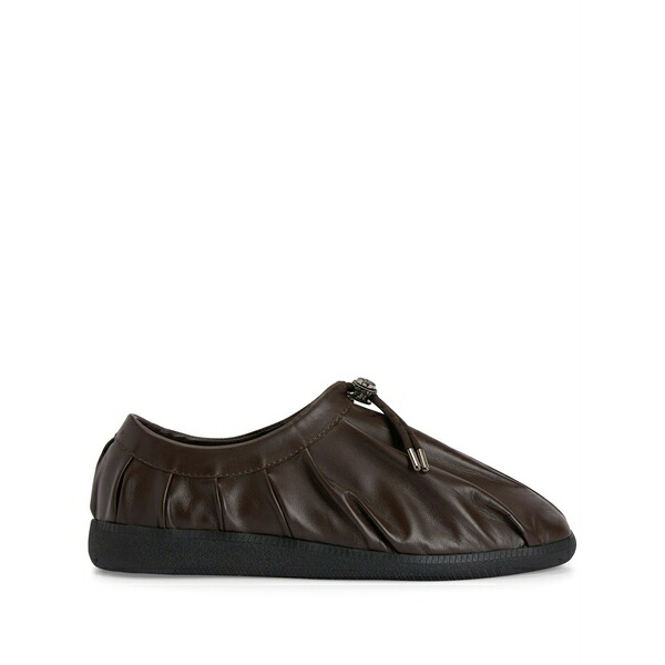 ジュゼッペザノッティ メンズ スリッポン・ローファー シューズ Gz league drawstring closure low-top sneakers Brown
