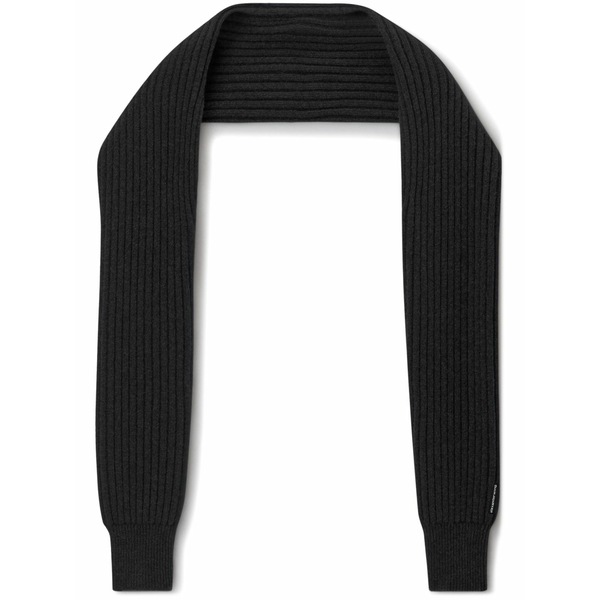 アレキサンダーワン レディース えり巻き・袈裟・えり巻き 付属品 Sleeved ribbed scarf Black