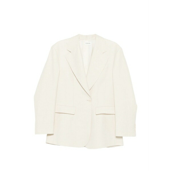 パロッシュ レディース 上衣＆上衣 アウター Flap pocket jacket Neutrals