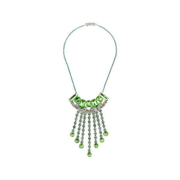 ドリス・ヴァン・ノッテン レディース ネックレス・チョーカー・ペンダントトップ アクセサリー Strass-embelishment necklace Silver|asty