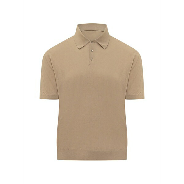 マロ メンズ スポーツシャツ トップス Short-sleeves polo shirt Neutrals