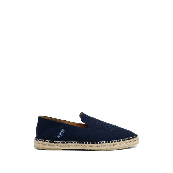 ヴィルブレクイン メンズ サンダル シューズ Embroidered turtle boat shoes Blue