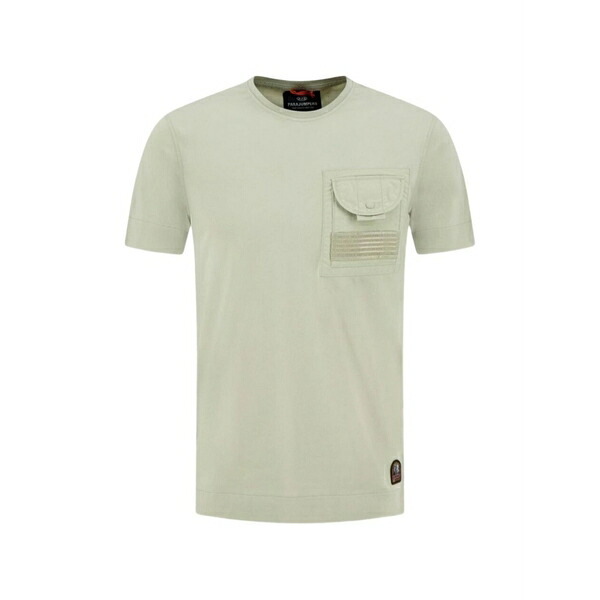 パラジャンパーズ メンズ プルオーバー トップス Malham pocket-detail cotton t-shirt Neutrals