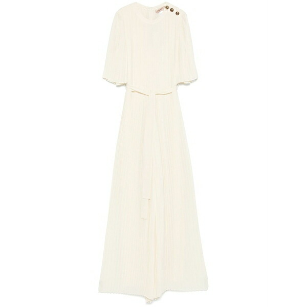 ツイン仕掛ける レディース 衣装 トップス Crepe georgette jumpsuit Neutrals