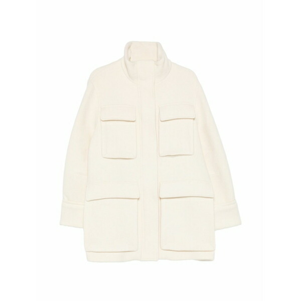 サーカス・泊まり レディース 厚地の外套 アウター Flap pocket jacket Neutrals