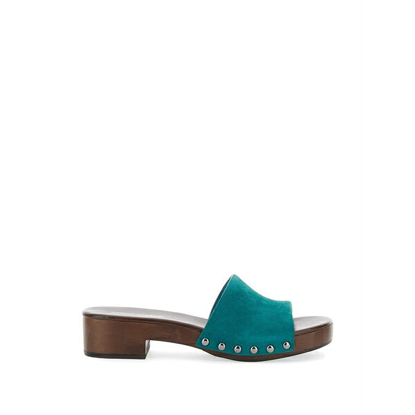 ジェフリー キャンベル レディース サンダル シューズ Cambrie stud-embellished suede sandals Blue｜asty