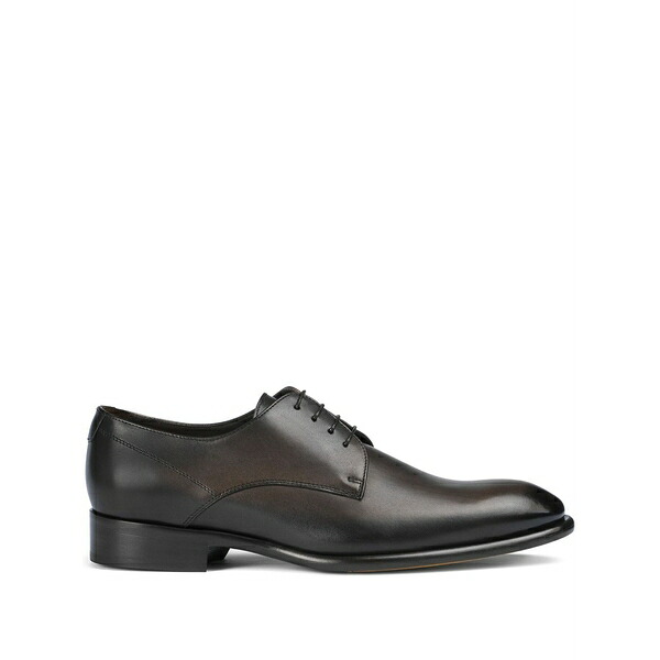 ドンカルズ メンズ 御召しものシューズ シューズ Leather derby shoes Black