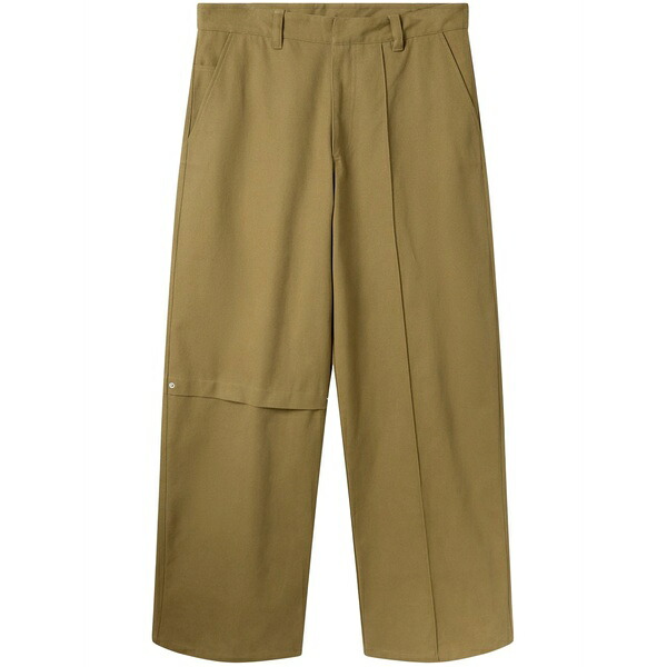アクセルアリガト メンズ 心地好いズボン下 ボトムス Pressed-crease trousers  Neutrals