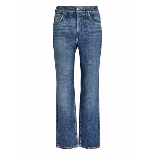 ラグアンドボーン レディース デニムパンツ ボトムス Straight-leg jeans Blue｜asty