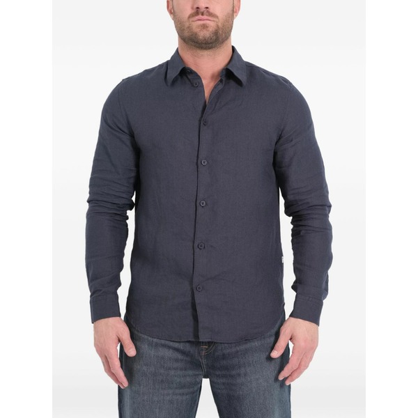 エヌエヌ77 メンズ シャツ トップス Enzo shirt Blue｜asty