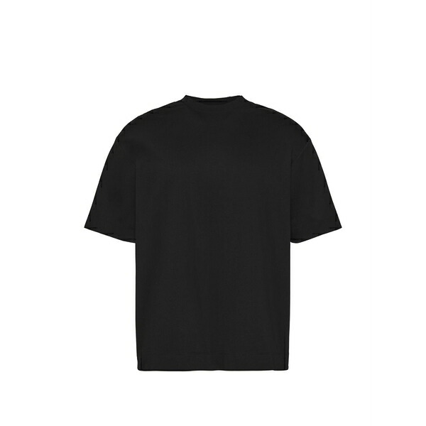 カルバンクライン メンズ プルオーバー トップス Logo-patch t-shirt Black