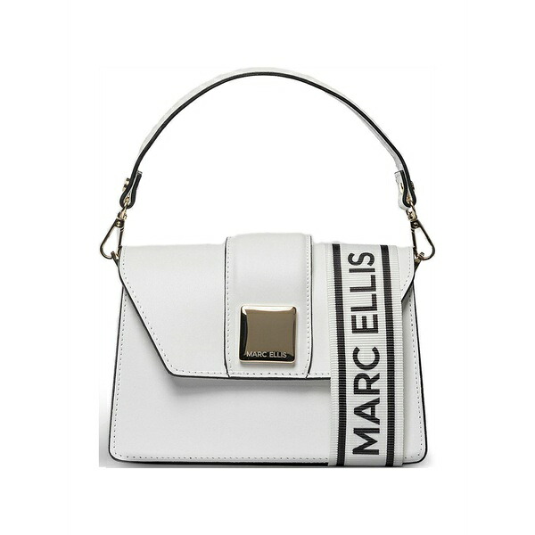 マークエリス レディース トートバッグ バッグ Kourtney logo-plaque tote bag White|asty