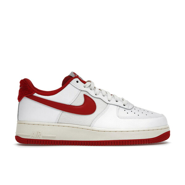 Nike ナイキ メンズ スニーカー  【Nike Air Force 1 Low \u002707 White Gym Red (2021)】  大きさ US_8(26.0糎) White/Gym Red/Sail/White