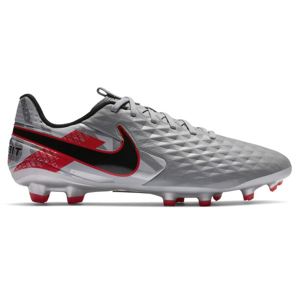Nike ナイキ メンズ スニーカー  【Nike Tiempo Legend 8 Academy MG Metallic Bomber Grey】  大きさ US_8.5(26.5糎) Metallic Bomber Grey/Particle Grey/Laser Crimson/Black