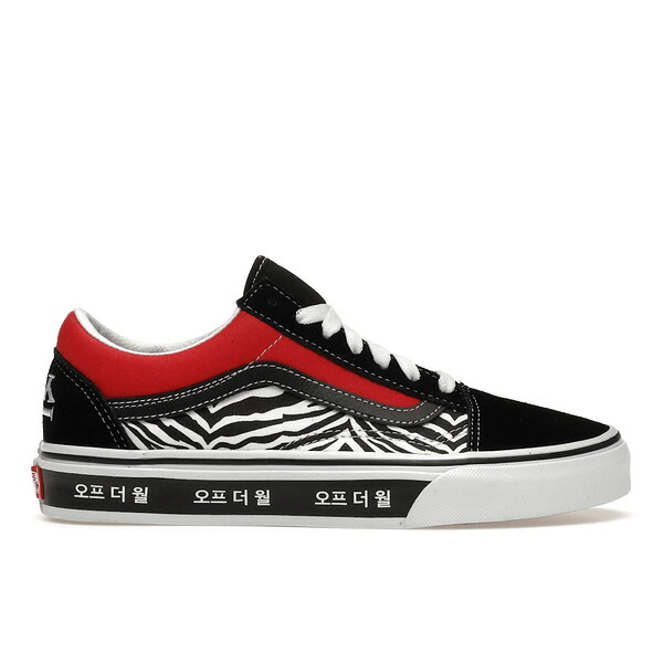 Vans バンズ メンズ スニーカー  【Vans Old Skool Korean Typography】  大いさ US_11(29.0糎) Racing Red/True Blue