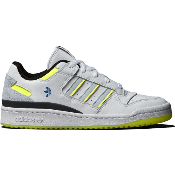 adidas アディダス メンズ スニーカー  【adidas Forum Low CL Indigo Herz】  大きさ US_10(28.0珊) Cloud White/Halo Blue/Solar Yellow