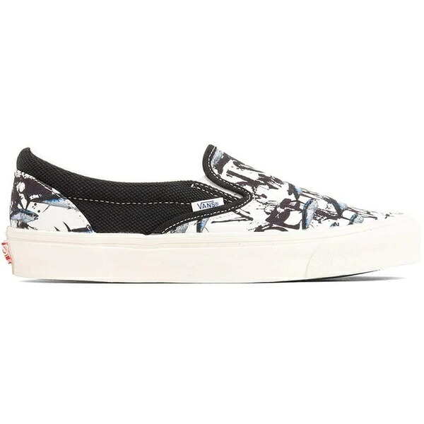 Vans バンズ メンズ スニーカー  【Vans Slip-On Ralph Steadman Fish】  大いさ US_5.5(23.5糎) True White/Black