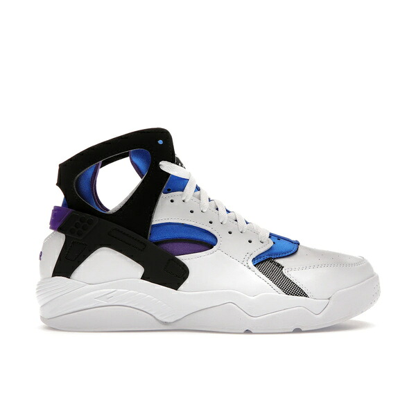 Nike ナイキ メンズ スニーカー  【Nike Air Flight Huarache OG White Varsity Purple (2023)】  大きさ US_12(30.0珊) White/Varsity Purple-Royal Blue-Menta