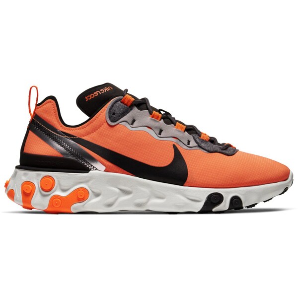 Nike ナイキ メンズ スニーカー  【Nike React Element 55 Orange】  大きさ US_9.5(27.5珊) Orange/Black