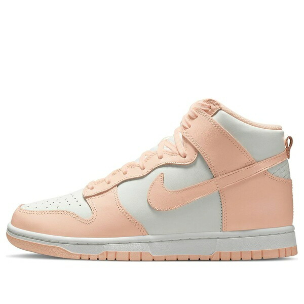 Nike ナイキ レディース スニーカー White/Light Pink 【(WMNS) Nike Dunk High 'Crimson Tint' DD1869-104】 サイズ US_W_11｜asty