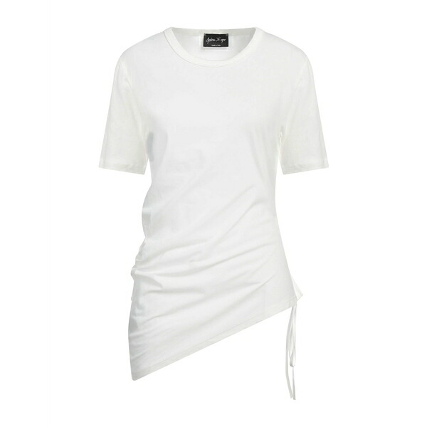 【送料無料】 アンドレア ヤー アコブ レディース Tシャツ トップス T-shirts White