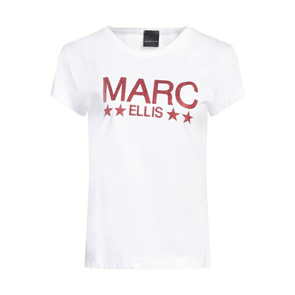 【送料無料】 マークエリス レディース Tシャツ トップス T-shirts White
