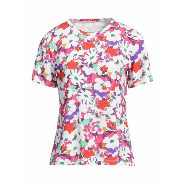 【送料無料】 キャリバン レディース Tシャツ トップス T-shirts White