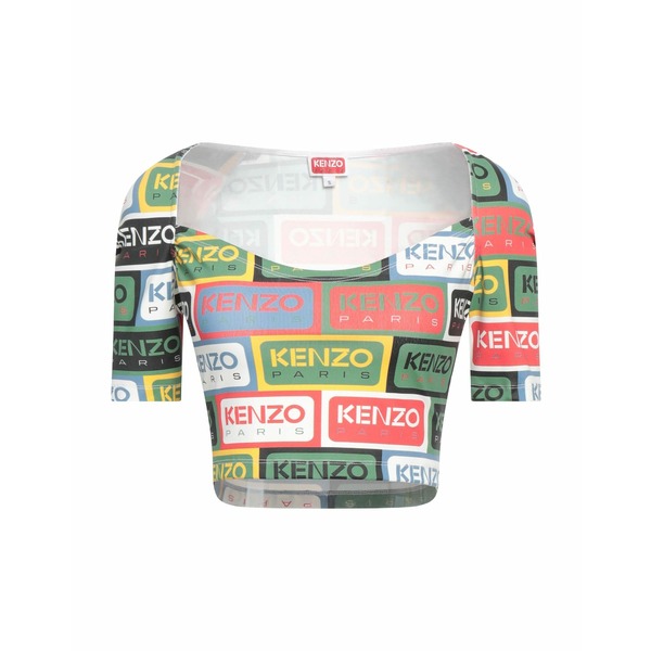 【送料無料】 ケンゾー レディース Tシャツ トップス T-shirts Green