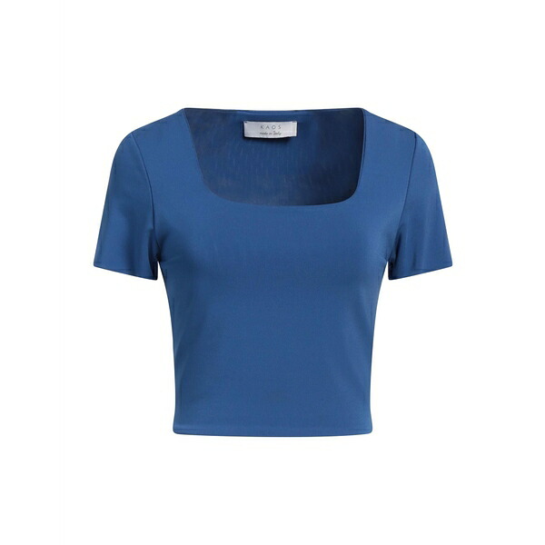 【送料無料】 カオス レディース Tシャツ トップス T-shirts Azure