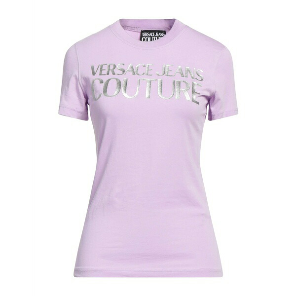 【送料無料】 ベルサーチ レディース Tシャツ トップス T-shirts Purple