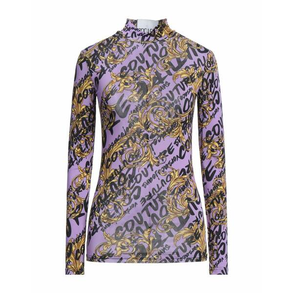 【送料無料】 ベルサーチ レディース Tシャツ トップス T-shirts Purple|asty
