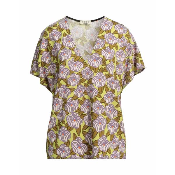 【送料無料】 シユ レディース Tシャツ トップス T-shirts Green