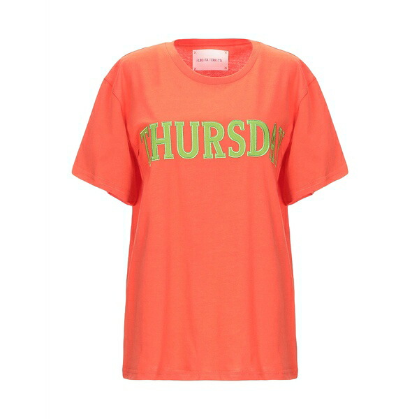 【送料無料】 アルベルタ フェレッティ レディース Tシャツ トップス T-shirts Orange 15,251円