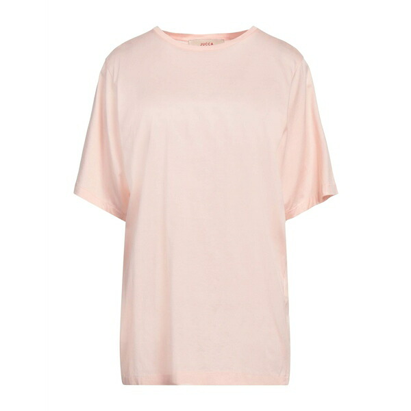【送料無料】 ユッカ レディース Tシャツ トップス T-shirts Pink
