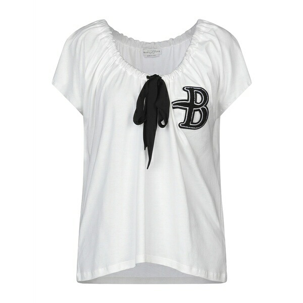 【送料無料】 バランタイン レディース Tシャツ トップス T-shirts White
