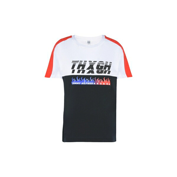 【送料無料】 トミー ヒルフィガー レディース Tシャツ トップス T-shirts Black