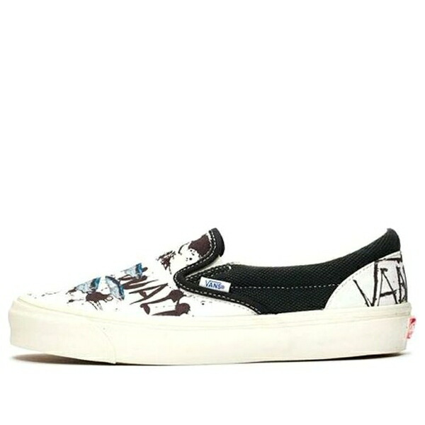 Vans バンズ メンズ スニーカー  【Vans Ralph Steadman x OG Classic Slip-On LX \u0027Blue Tuna\u0027 VN0A45JKVQM】  大きさ US_9.5(27.5糎)