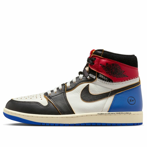 Jordan ジョーダン メンズ スニーカー  【Air Jordan 1 Retro High x Fragment x Union 天使の都市 OG SP \u0027Varsity Red Sport Royal\u0027 IO7847-002】  大きさ US_M_13