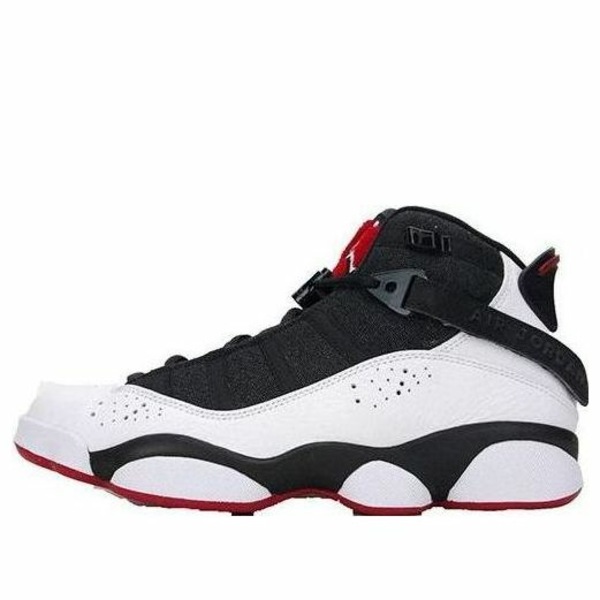 Jordan ジョーダン メンズ スニーカー  【Air Jordan 6 Rings \u0027Black White Gym Red\u0027 322992-012】  大きさ US_9(27.0糎)