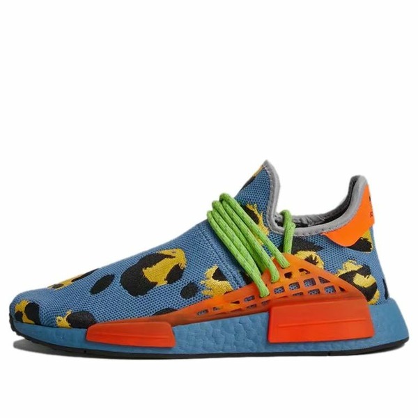 adidas アディダス メンズ スニーカー  【adidas x Pharrell NMD Hu \u0027Animal Print - Altered Blue\u0027 HP3220】  大いさ US_8(26.0糎) 靴-スニーカー-メンズ靴