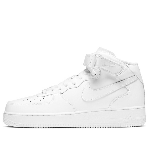 Nike ナイキ メンズ スニーカー  【Nike Air Force 1 Mid \u002707 \u0027Triple White\u0027 CW2289-111】  大きさ US_M_18